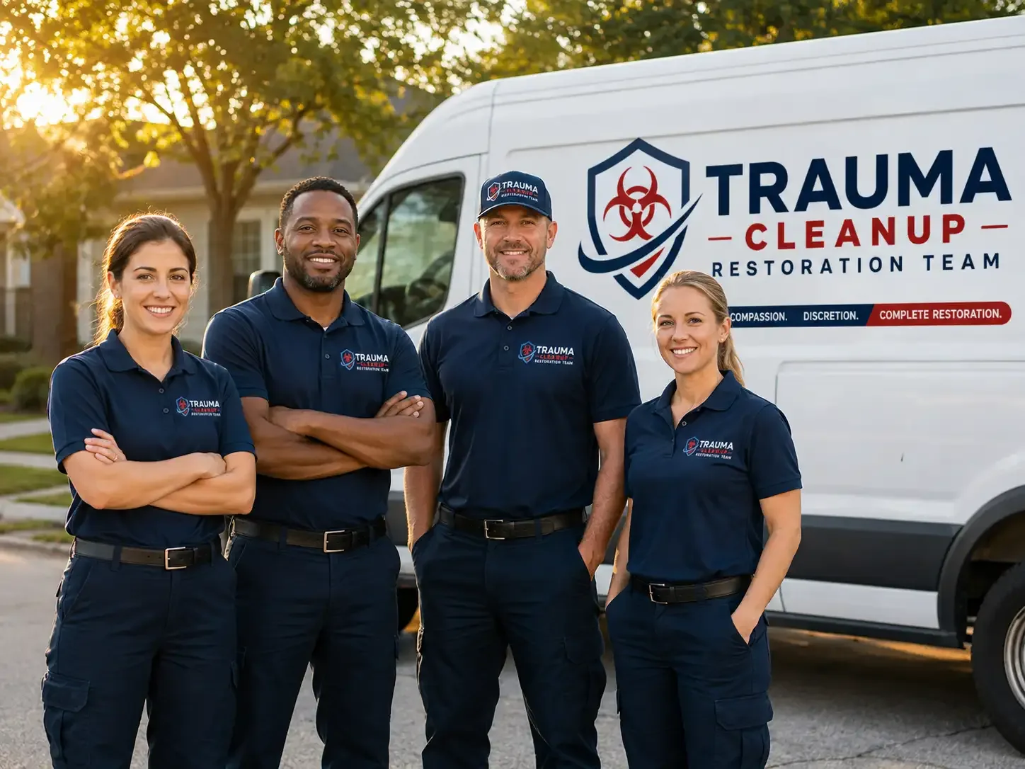 Trauma Cleanup company in Hye, TX